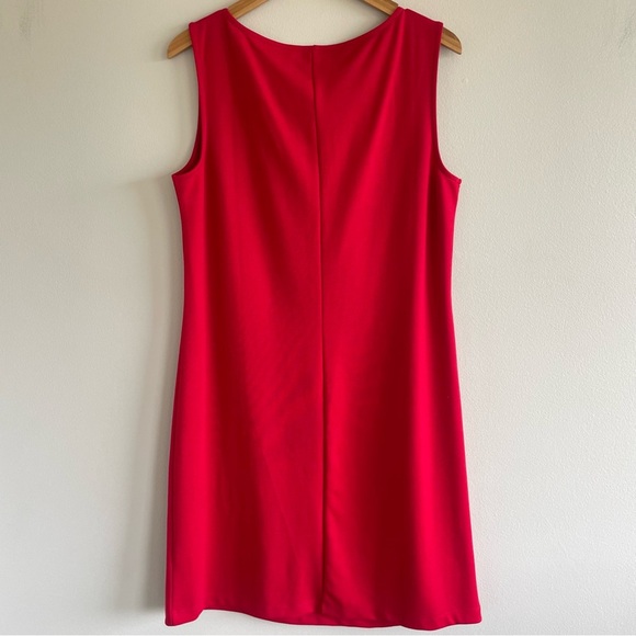 Lands' End Sleeveless Dress Red Size Medium - Picture 3 of 7